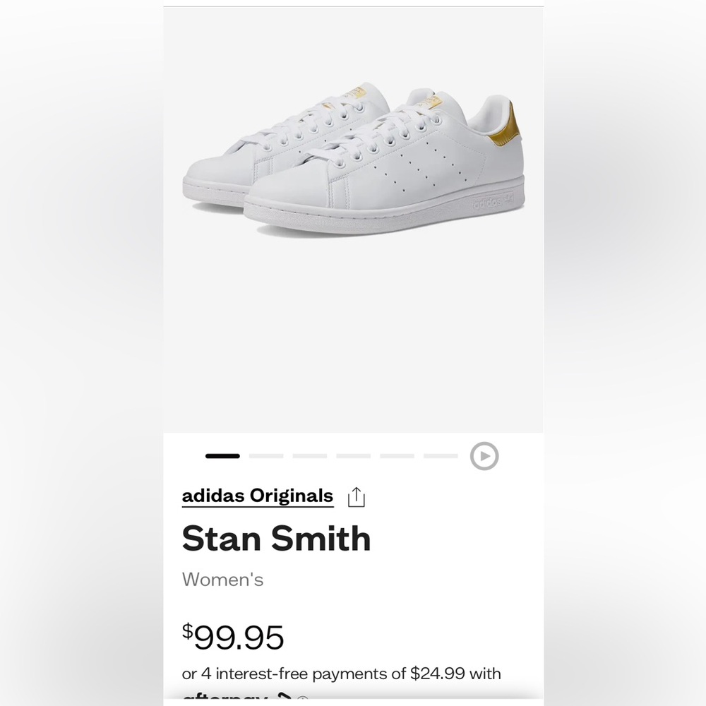 NWT Adidas women’s Stan Smith sz 9
